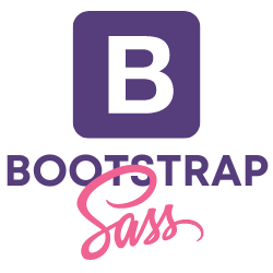 Bootstrap and SASS logo